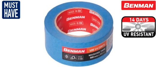 Benman Paper Tape 38mm x 45m UV 26057 26057