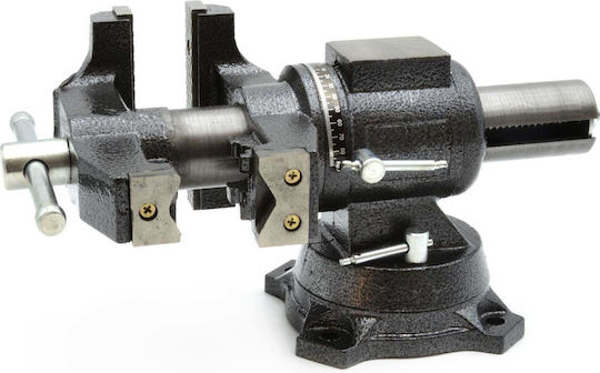 Geko Rotating Countertop Vise Cast Iron with Maximum Opening 125mm
