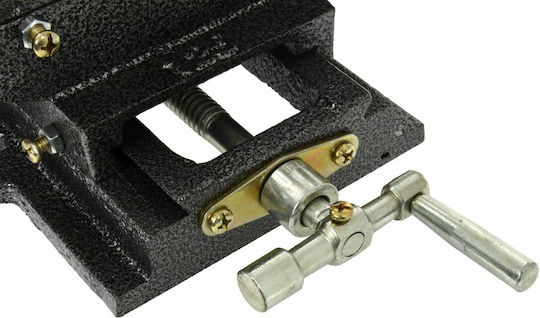 Geko Fixed Milling Machine Vise Made of Cast Iron with Maximum Opening 120mm