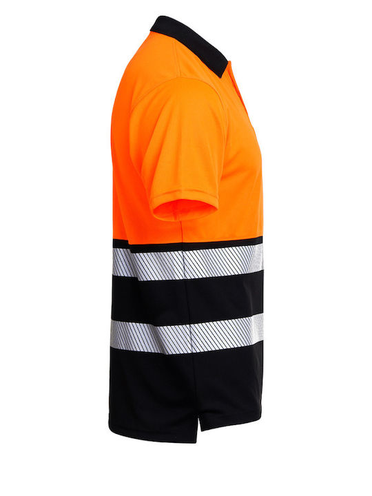 Stenso T-Shirt Εργασίας Πορτοκαλί