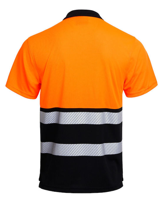 Stenso T-Shirt Εργασίας Πορτοκαλί