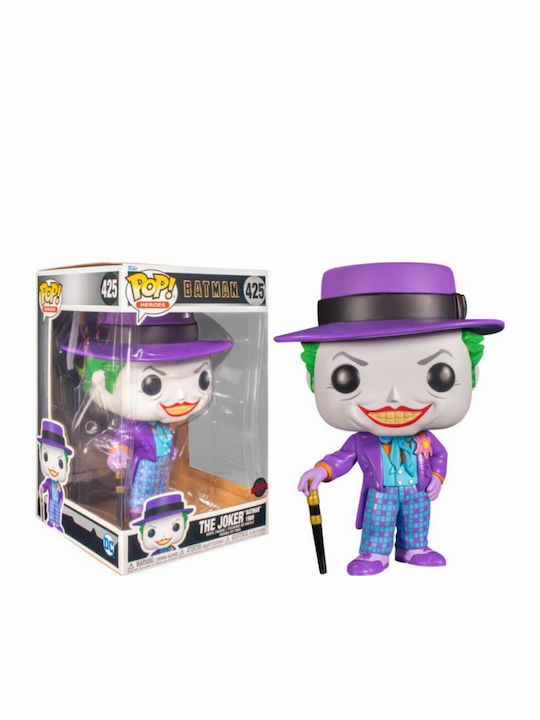 Funko Pop! Helden: Batman - Joker mit Hut Übergröße 10"​ (25cm) Sonderausgabe