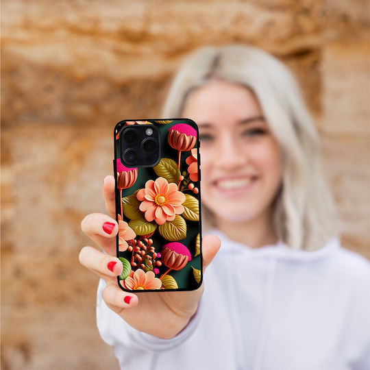 Θήκη Sonique 3d Flower Series Motorola Moto G85 5g Σομόν