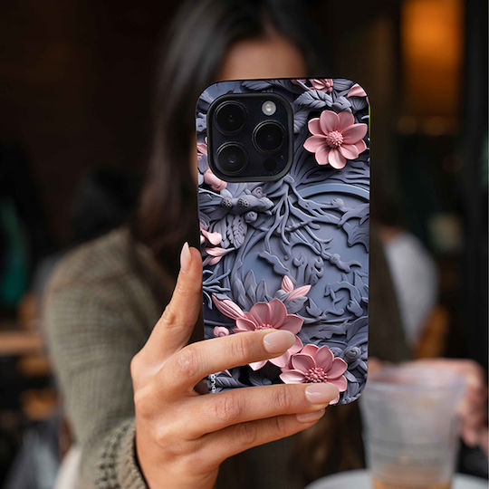 Θήκη Sonique 3d Flower Series Samsung Galaxy Z Fold 4 Ροζ 02