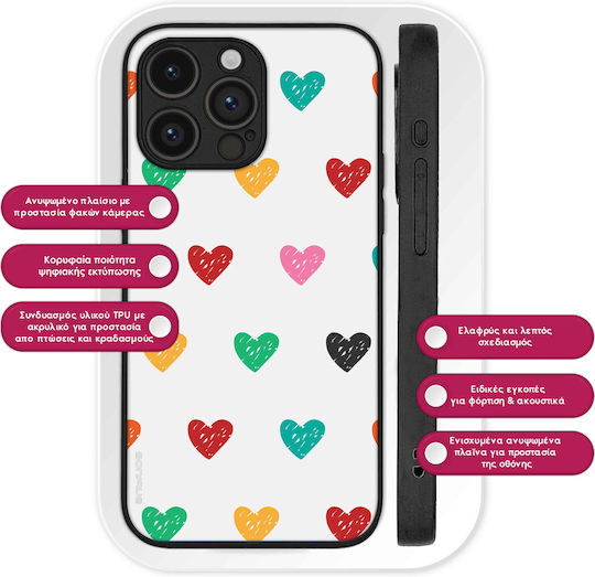 Sonique Heart Series Case for Samsung Galaxy Z Fold 4 White 02