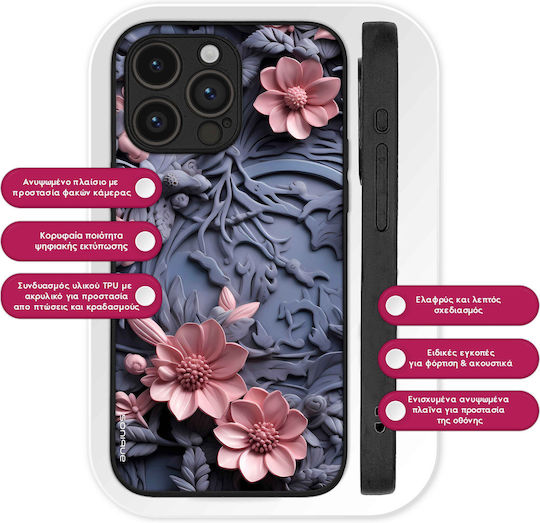 Θήκη Sonique 3d Flower Series Samsung Galaxy Z Fold 4 Ροζ 02