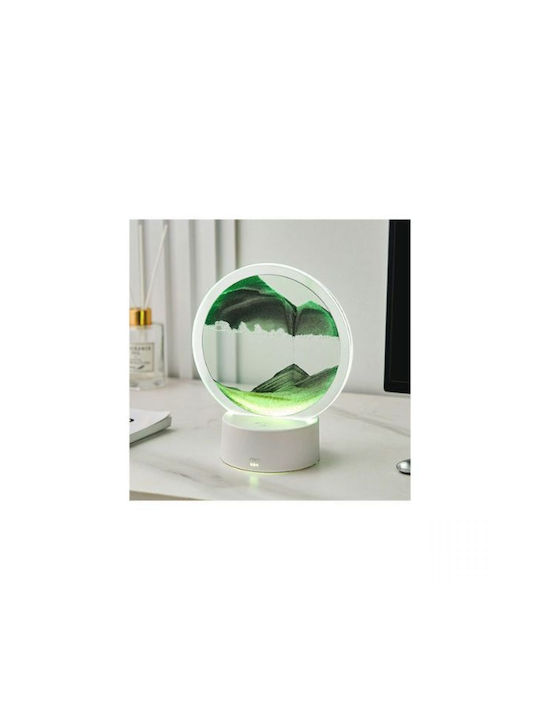 Mikamax Lustră Decorativă Iluzie 3D Bej