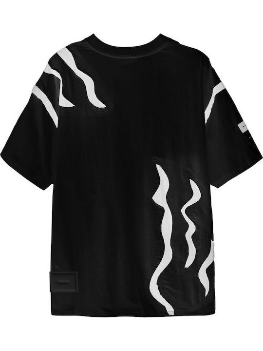 Mod Wave Movement T-shirt Black