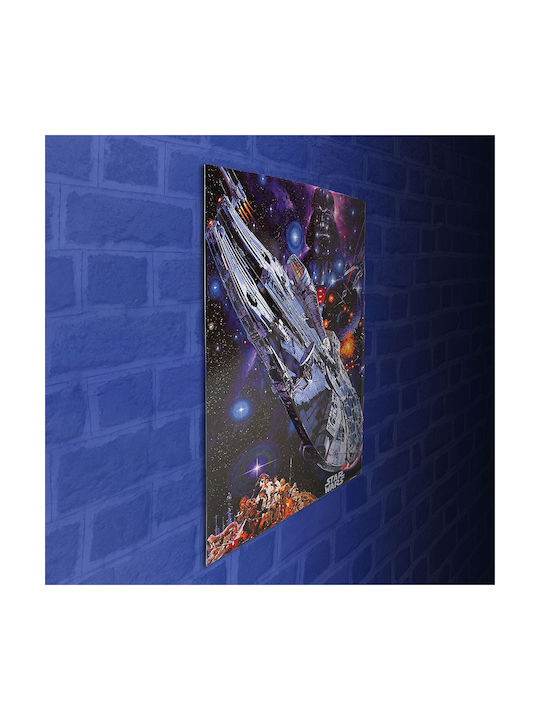 Star Wars Millenium Falcon 3d Poster Popheads Star Wars Millenium Falcon 3d Poster Popheads