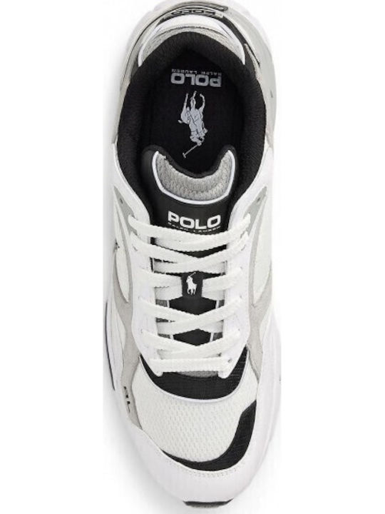 Trackster Herren Sneakers White-grey-black