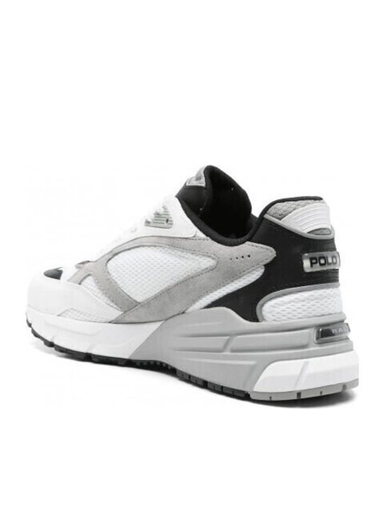 Trackster Herren Sneakers White-grey-black