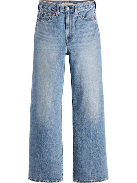 Ribcage Γυναικείο Jean Παντελόνι Med Indigo