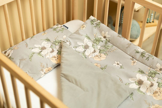 Sensillo Set Für Krippe Grey 2Stück