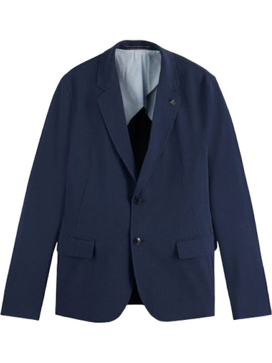 Men's Suit Jacket Navy Melange