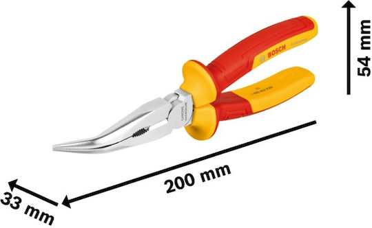 Bosch Schneidezange Gebogen Elektriker Länge 200mm