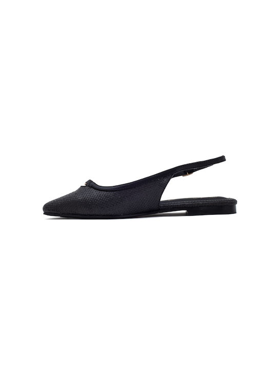 Pumps mit Riemchen Schwarz