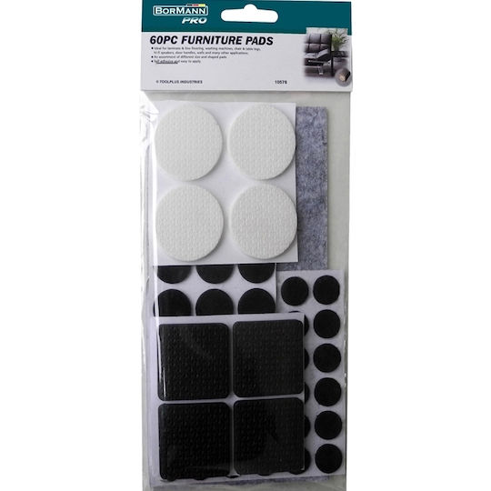 Bormann Bht8530 Σετ Τσοχάκια Αυτοκόλλητο Διαφόρων Τύπων 60τμχ