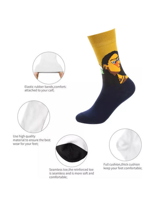 Roza Socks Unisex Κάλτσα ” Portrait ” Roza Socks Unisex Κάλτσα ” Portrait ”