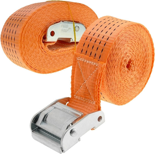 Bormann Pro Brb1025-2 Buckle Tie Down Straps 2x 25mm X 2.5m Strength 250kg 2pcs