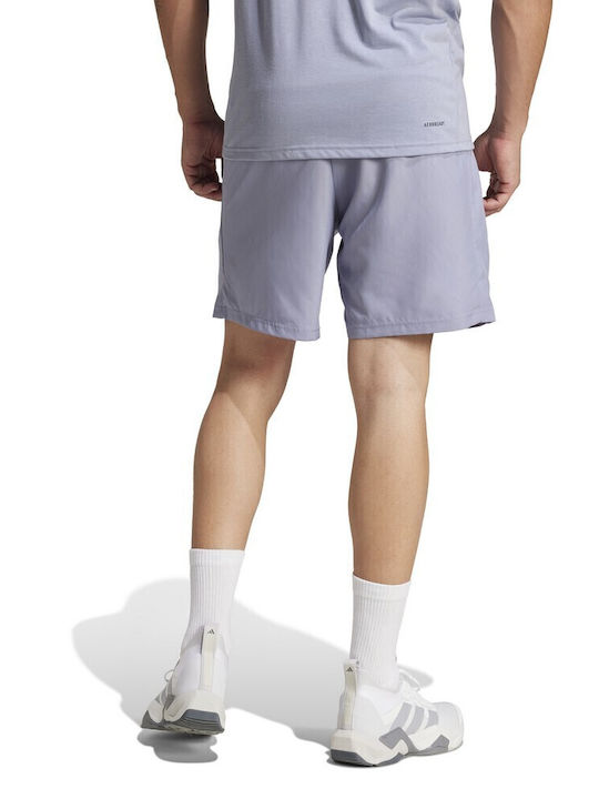 adidas Essentials Woven Ανδρική Βερμούδα Ασημι