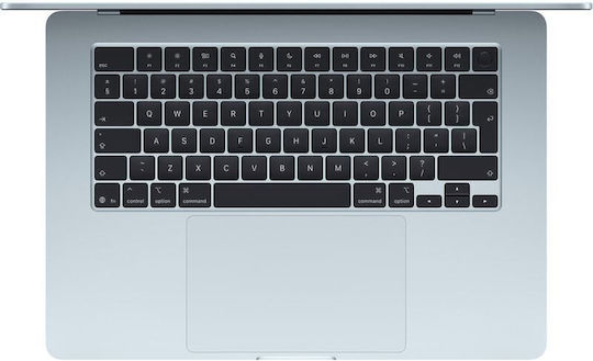 Apple MacBook Air 15.3 Zoll IPS Retina Display (M4-10-Kern/16GB/512GB SSD/10-Kern-GPU) mit 35W Doppel-Ladegerät Himmelblau (GR Tastatursprache)