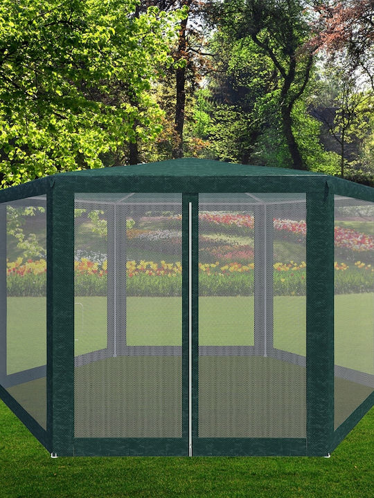 Gazebo Pliabil De Grădină Verde 1.95x2.5m