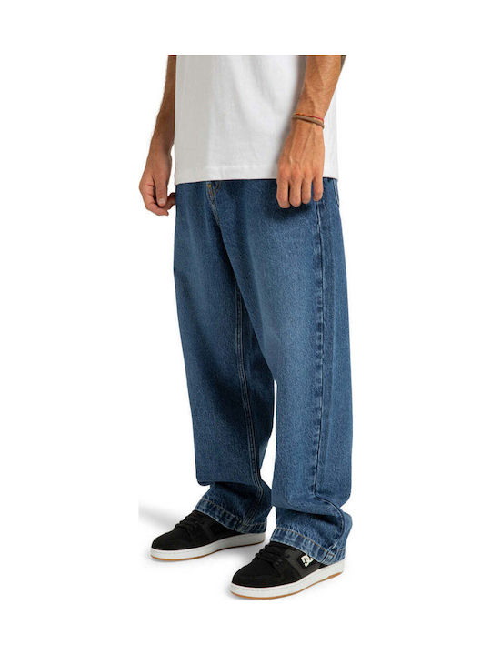 Worker Ανδρικό Παντελόνι Τζιν με Loose Baggy Εφαρμογή Stone Indigo