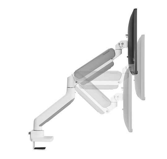 Neomounts Suport Birou Monitor până la 42" cu Braț Albă (DS70-450WH1)