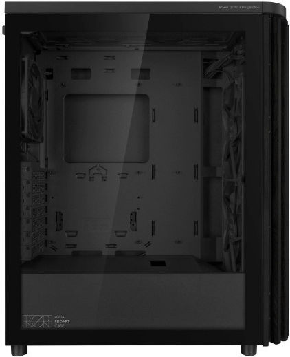 Asus ProArt PA401 Wood Edition Gaming Midi Tower Κουτί Υπολογιστή με Πλαϊνό Παράθυρο Μαύρο