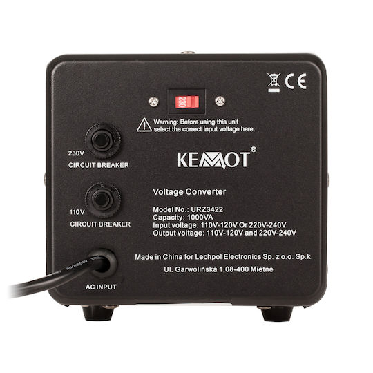 Reversible Autotransformer 230v/115v 115v/230v 1000va