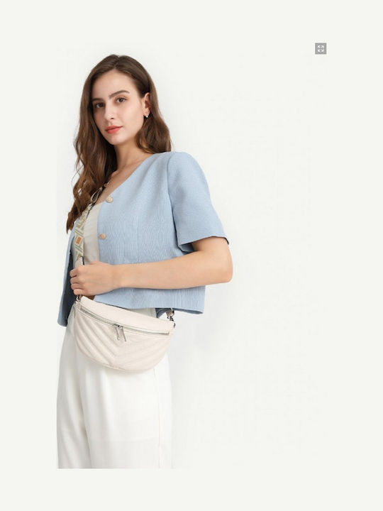 Damentasche Crossbody Beigefarbene