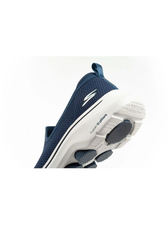 Go Walk Women's Canvas Slip-Ons Navy Blue