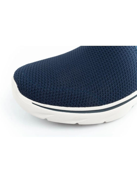 Go Walk Women's Canvas Slip-Ons Navy Blue