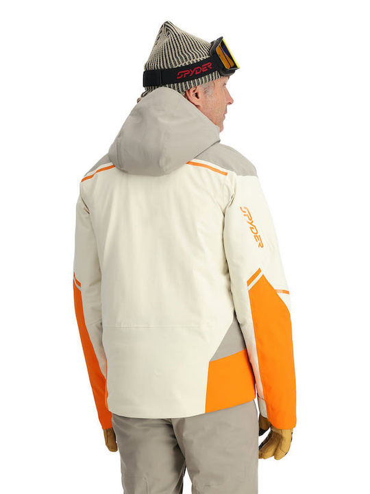 Spyder 38SA075403_VAN Ανδρικό Μπουφάν για Σκι & Snowboard Μπεζ