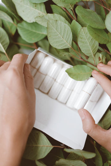Flower Cotton Tampons από Βιολογικό Βαμβάκι for Heavy Flow 16pcs