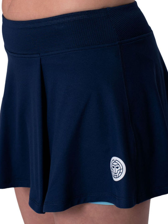 Bidi Badu Spectrum Printed Women's Wavy Skort Dark Blue Blue Aqua