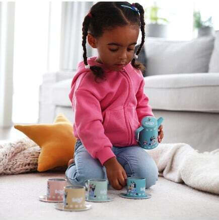 Bluey Tea Set Toy For Ages 3+ 10 Pieces