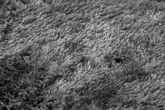 Madi Feathery Rutschfest Teppich Rechteckig Zottelig Synthetisch,Polyester/Cotton/Leather Black