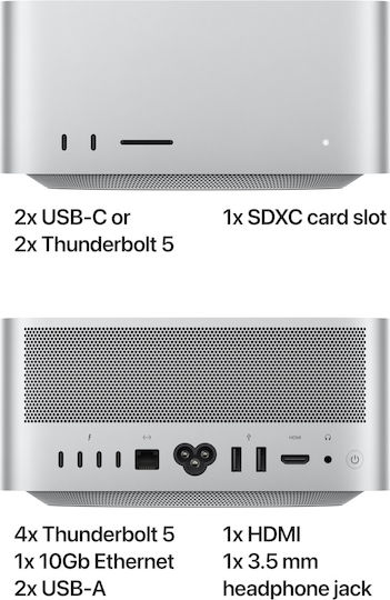 Apple Mac Studio (M4 Max 14-core/32GB /32-core GPU/512GB SSD/Mac OS X)