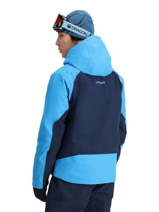 Spyder 38SA075414_AEB Ανδρικό Μπουφάν για Σκι & Snowboard Μπλε Spyder 38SA075414_AEB Ανδρικό Μπουφάν για Σκι & Snowboard Μπλε