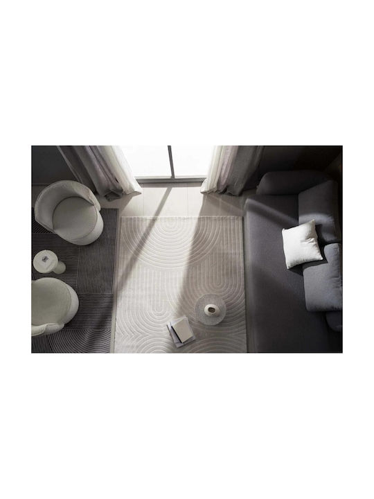 Royal Carpet Organic 565 Teppich Rechteckig Synthetisch,Polyester/Cotton/Leather Cream