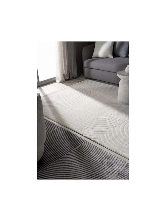 Royal Carpet Organic 565 Teppich Rechteckig Synthetisch,Polyester/Cotton/Leather Cream
