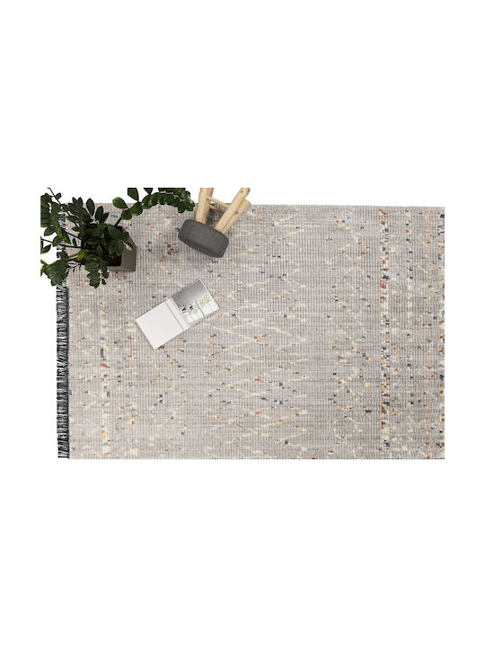 Newplan Cosy 187b Χειροποίητο Χαλί Διάδρομος με Κρόσια Γκρι 80x150cm