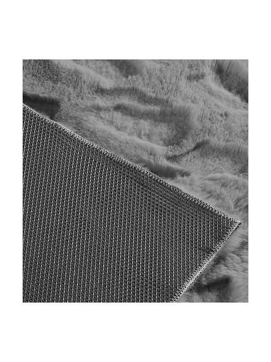 Madi Glacial Αντιολισθητικό Χαλί Ορθογώνιο Grey 150x230cm