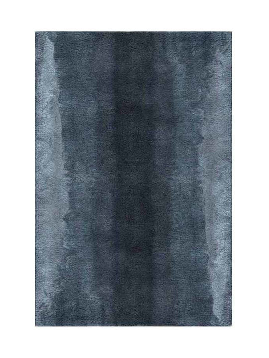 InTheBox Waves Teppich Rechteckig Synthetisch,Polyester/Cotton/Leather Blue