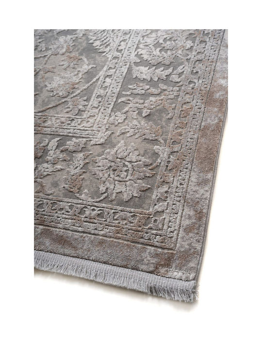 Klonaras Luxurious Silk 6789 Χαλί Διάδρομος Μεταξένιο Grey Beige 80x150cm