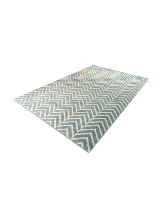 Tzikas Carpets Siesta 00148-230 Χαλί Ορθογώνιο Μπλε 133x190cm