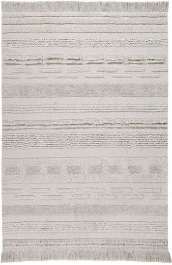 Lorena Canals Air Χειροποίητο με Κρόσια 170x240cm Μπεζ Lorena Canals Air Χειροποίητο με Κρόσια 170x240cm Μπεζ