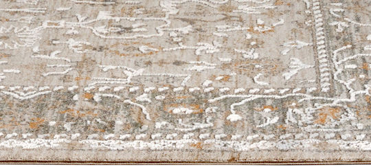 Tzikas Carpets Pera 68872-740 Rug Rectangular with Fringes Beige