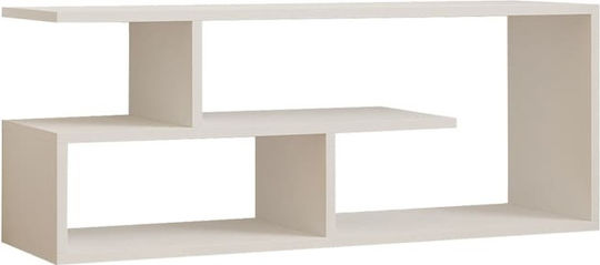 Έπιπλο Τηλεόρασης Waldo Λευκό Μ100xΠ29.5xΥ40cm